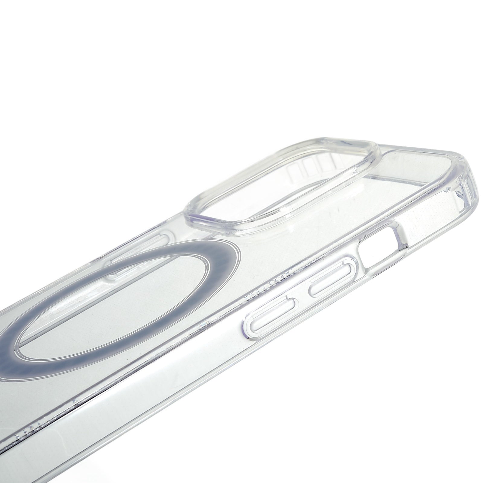 For iPhone 15 Pro Max Clear Protective Cover Acrylic TPU Magnetic Phone Case Compatible with MagSafe For iPhone 15 Pro Max Clear Protective Cover Acrylic TPU Magnetic Phone Case Compatible with MagSafe